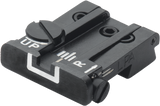 Browning Hi-Power [Sport Vigilante Mark III Practical HP40] adjustable rear sight | white lines - Ubitzu
