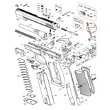 CZ [75 75 SP-01 75 SP-01 Shadow & other] competition trigger bar spring | -15% power - Ubitzu