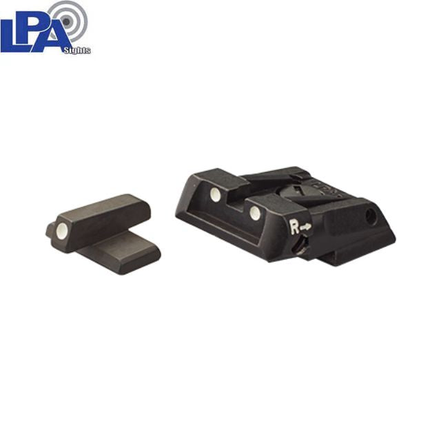 HK VP9 SFP9 VP40 P30 HK45 adjustable sights | white dots - Ubitzu