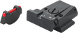 Ruger [P90 P91 P93 P94 P95 P97] adjustable sights | fiber optic - Ubitzu