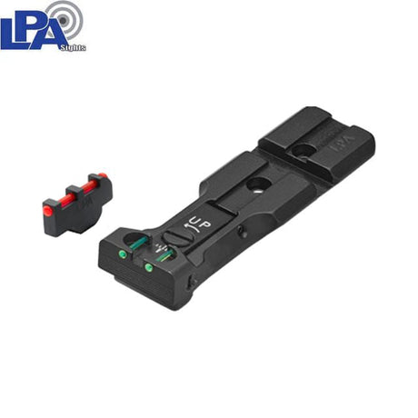 S&W revolver [686 629 19 66 586 & other] red dot ready adjustable sights [pin-front sight] | fiber optic - Ubitzu