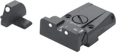 Sig [P220 P225 P226 P227 P229 P320] adjustable sights | white dots - Ubitzu