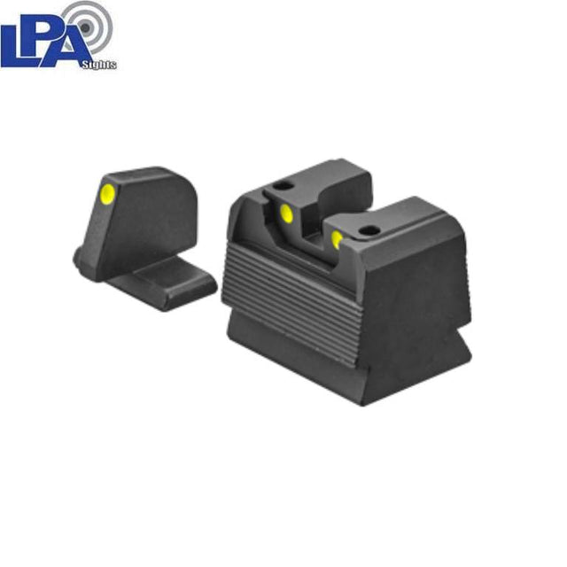 Sig P220 P226 P229 P320 & P365 Optics Ready semi-adjustable co-witness sights | luminescent dots - Ubitzu