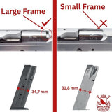 Tanfoglio long grips for Small Frame | High-grip - Ubitzu