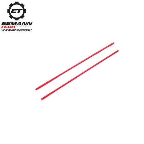 Universal fiber optic sight inserts | 2-piece set - Red 1.0 mm - Ubitzu