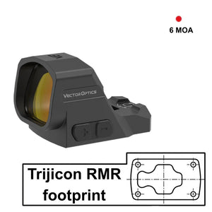 Red dot sights with Trijicon RMR footprint