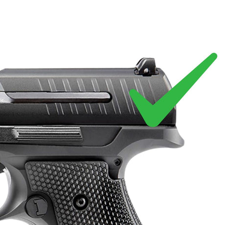 Walther [PPQ P99 Creed PPX & PPS] adjustable rear sight | blank - Ubitzu